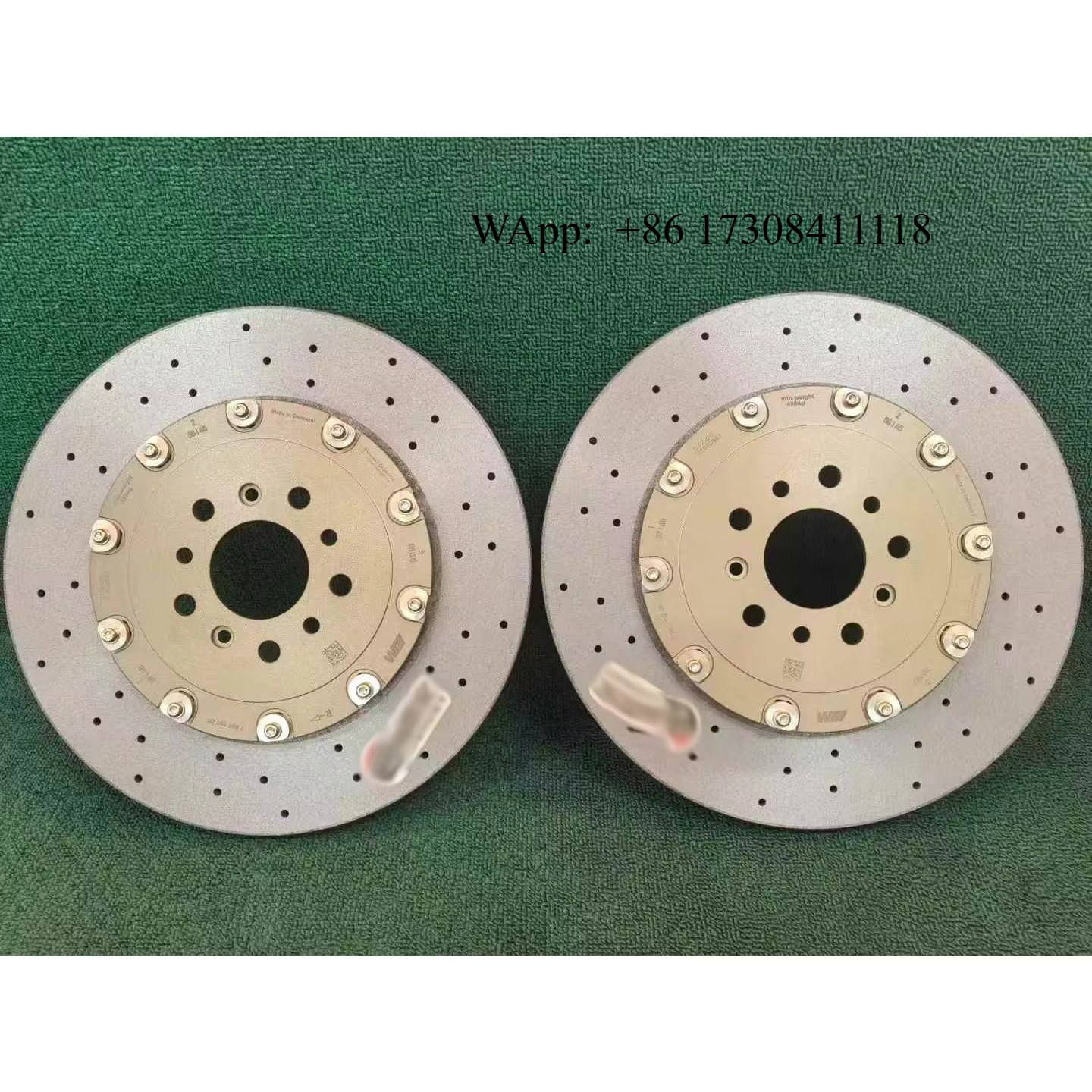 Forged Front Brake Caliper 4 Piston - Hochwertige Modifikations-Bremssättel (6 Kolben vorne, 4
