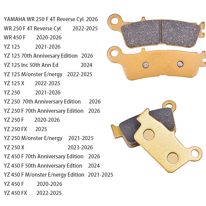 Motorrad-Bremsbeläge-Set für Y – Carbon Ceramic Motorcycle Brake Rotor Bewertung und Preis
