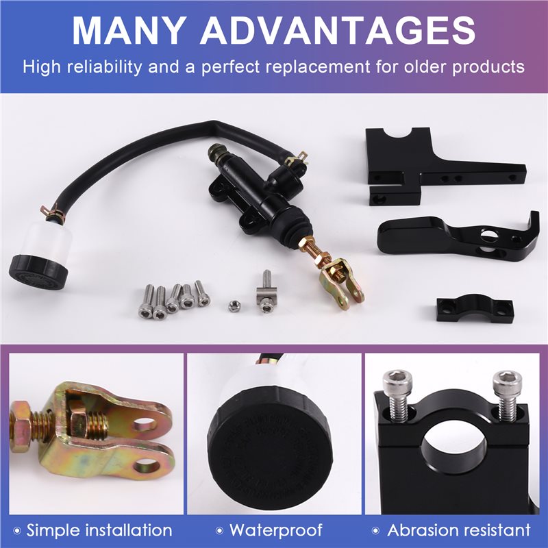 WF-Motorrad Hintere Hauptbrems – Motorcycle Thumb Brake System Kit Bewertung und Preis